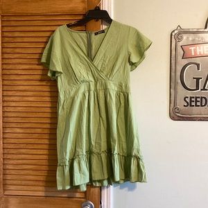 *SOLD* Green Cotton Dress